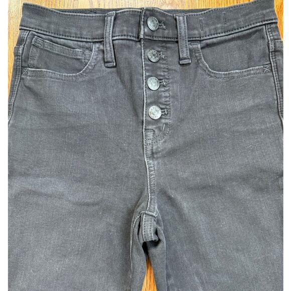 Madewell 10" High-Rise Roadtripper Jeggings: Button-Front Edition Size 24 - Picture 1 of 5